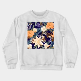 Wedding Flowers Pattern 16 Crewneck Sweatshirt